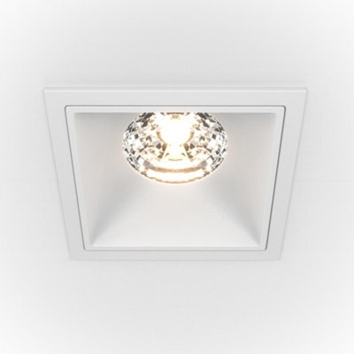 Luminosa Lighting Luminosa Maytoni Alfa Led Recessed Downlight White, 1150Lm, 3000K - image 1