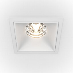 Luminosa Lighting Luminosa Maytoni Alfa Led Recessed Downlight White, 1150Lm, 3000K - thumbnail 1