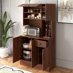 Freestanding Buffet Cupboard Kitchen Storage Cabinet - thumbnail 3