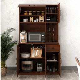 Freestanding Buffet Cupboard Kitchen Storage Cabinet - thumbnail 5