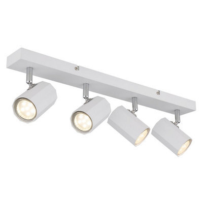 Luminosa Lighting Luminosa James Ceiling Spotlight Bar White Matt 4X Gu10 - image 1