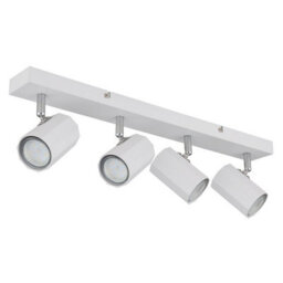 Luminosa Lighting Luminosa James Ceiling Spotlight Bar White Matt 4X Gu10 - thumbnail 2