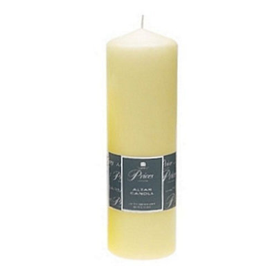 Price's Prices Altar Candle - 25Cm X 8Cm - 125 Hours Burn Time