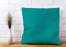 Warren Reed Designer Teal Blue Cushions 45Cm X 45Cm - thumbnail 2