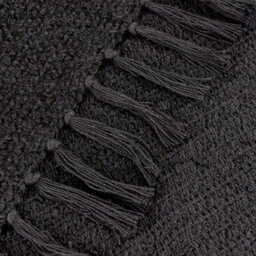 Yard Candar Textured Boucle Throw, Black, 130 X 170Cm - thumbnail 4