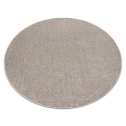 RugsX Carpet Casablanca Loom Circle Brown, Loop, Soft Indoor & Outdoor Circle 133 Cm - thumbnail 4