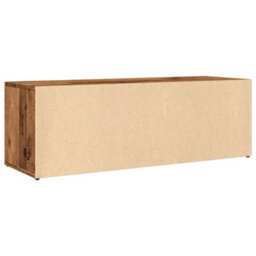 Berkfield Shoe Storage Bench Old Wood 105X35X35 Cm Engineered Wood - thumbnail 6