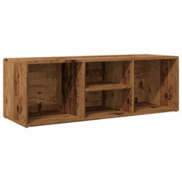 Berkfield Shoe Storage Bench Old Wood 105X35X35 Cm Engineered Wood - thumbnail 2