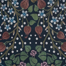 Living And Home Green Floral Rectangular Rug Non Slip Backing Machine Washable Polyester Floor Carpet 160X100Cm - thumbnail 8