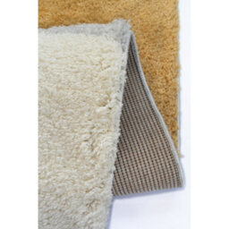 Melrose Orange Grey Shaggy High Pile Block Design Medium Area Indoor Rug 120/170Cm - thumbnail 3