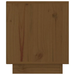 Berkfield Modern Bedside Cabinets 2 Pcs Honey Brown 40X34X40 Cm Solid Wood Pine - thumbnail 7