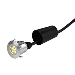 Elstead Lighting Derwent 5 X Deck/garden Light With 6M Cable And 12V Transformer - Anodised Aluminium - thumbnail 2
