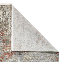 Traditional Grey Terra Abstract Easy To Clean Rug For Dining Room-160Cm X 220Cm - thumbnail 7
