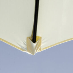 Outsunny 3(M) Patio Umbrella Outdoor Sunshade Canopy W/ Tilt & Crank Beige - thumbnail 9
