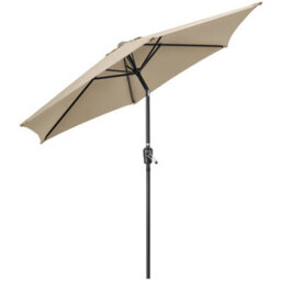 Christow 2.7M Crank And Tilt Parasol With Uv Protection - thumbnail 1