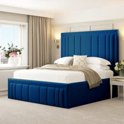 "Bed Choices Emperor Bed Frame 54"" Headboard - Single (Blue)"