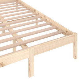 Berkfield Day Bed Solid Wood Pine 120X200 Cm - thumbnail 7
