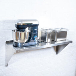 eZone Stainless Steel Wall Shelf 600X350mm Commercial Catering Kitchen Storage - thumbnail 6