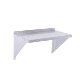 eZone Stainless Steel Wall Shelf 600X350mm Commercial Catering Kitchen Storage - thumbnail 1