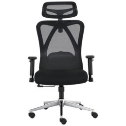Ergonomic Office Chair With Headrest, 3D Armrests, Lumbar Support, Adjustable Height, Mesh Reclining High Back Swivel Desk Chair - thumbnail 9