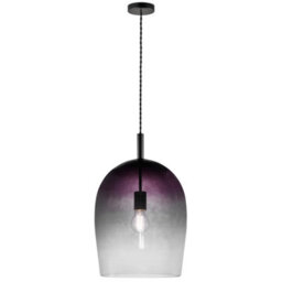 Nordlux Uma 30 Indoor Living Dining Glass Pendant Ceiling Light In Grey (Diam) 29Cm - thumbnail 3
