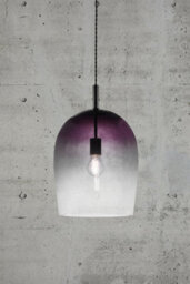 Nordlux Uma 30 Indoor Living Dining Glass Pendant Ceiling Light In Grey (Diam) 29Cm - thumbnail 2