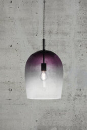 Nordlux Uma 30 Indoor Living Dining Glass Pendant Ceiling Light In Grey (Diam) 29Cm - thumbnail 5