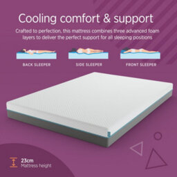 Summerby Sleep No. 14 Coollux Gel Infused Memory Foam Mattress, King Size 150 X 200Cm - thumbnail 5
