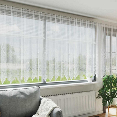 Walplus Curtains With Curtains White 400X140Cm Polyester - image 1