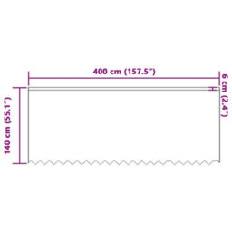 Walplus Curtains With Curtains White 400X140Cm Polyester - thumbnail 8