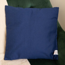 Samuel Alexander 44Cm Dark Blue Ho Ho Ho Santa Hat Soft Christmas Decorative Cushion - thumbnail 5