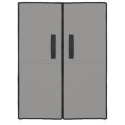 Berkfield Practical Shoe Cabinet Grey 60X28X90 Cm Fabric - thumbnail 3