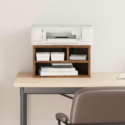 Walplus Printer Stand Old Wood 40 X 32 X 22.5 Cm Engineered Wood - thumbnail 4