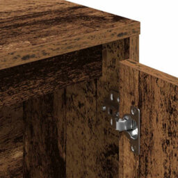 Berkfield Bookcase Old Wood 89X24X101.5 Cm Engineered Wood - thumbnail 8