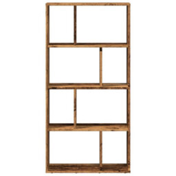 Walplus Bookcase Old Wood 60X20X120 Cm Engineered Wood - thumbnail 5