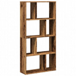 Walplus Bookcase Old Wood 60X20X120 Cm Engineered Wood - thumbnail 2