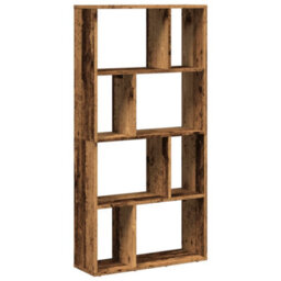 Walplus Bookcase Old Wood 60X20X120 Cm Engineered Wood - thumbnail 7