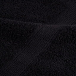 Berkfield Premium Wash Towels Solund 2 Pcs Black 30X30 Cm 600 Gsm - thumbnail 7