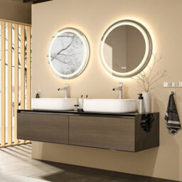 Luvodi 600mm Anti-Fog Led Illuminated Bathroom Mirror Backlit & Front Lighted Vanity Mirror - thumbnail 8