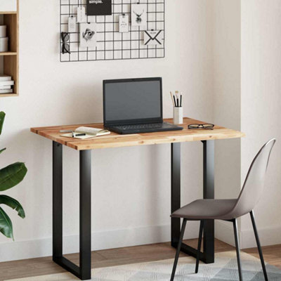 Berkfield Versatile Desk Top Oil Finished 100X70X2 Cm Solid Wood Acacia