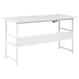 Wyld And Coco Novadesk Home Desk White 140 X 50 Cm With Adjustable Tilting Top And Storage - thumbnail 6