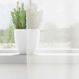 Berkfield Voile Curtains With Loops 2 Pcs White 140X140 Cm - thumbnail 3