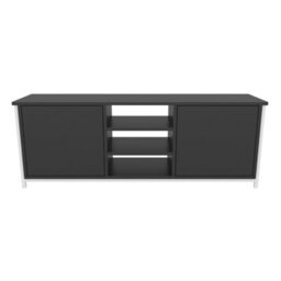 Decorotika Otis Tv Stand For Tv's Up To 63 Inch White And Anthracite - thumbnail 4