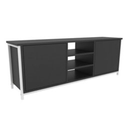 Decorotika Otis Tv Stand For Tv's Up To 63 Inch White And Anthracite - thumbnail 5