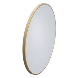 Living And Home 60Cm Gold Round Wall-Mounted Mirror - thumbnail 5