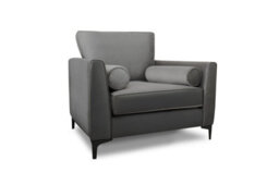 Modern Home Zara Armchair Steel - thumbnail 2