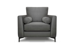 Modern Home Zara Armchair Steel - thumbnail 1