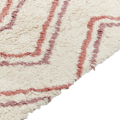 Beliani Rug Kastamonu Beige 160 X 230 Cm Cotton - image 1