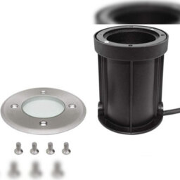 Long Life Lamps Company Outdoor Ground Walk Over Recessed Light Round Ip67 Waterproof Gl09K - thumbnail 3
