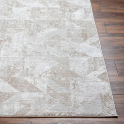 Livabliss San Francisco-Abstract Ivory Tan Modern Marble Living Dining Bedroom Rug 160 X 213 Cm Easy Care, Non Shedding - thumbnail 5